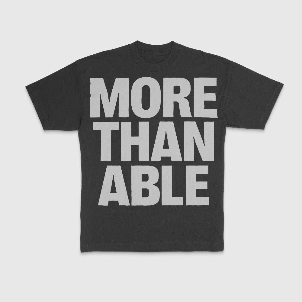 More Than Able T-Shirt - Black