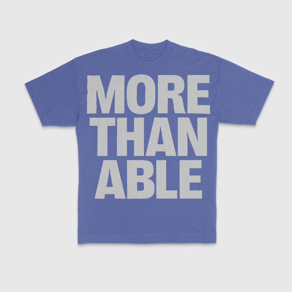 More Than Able T-Shirt - Blue